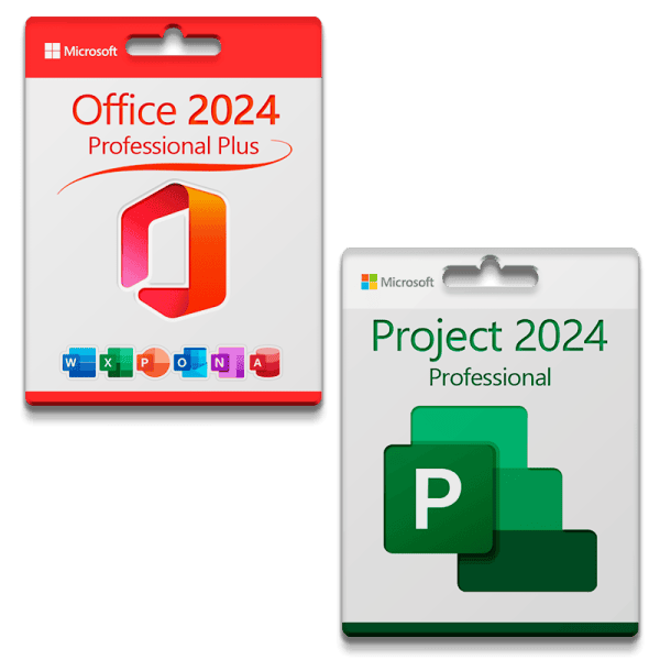 Microsoft Office 2024 Professional Plus + Microsoft Project 2024 ...